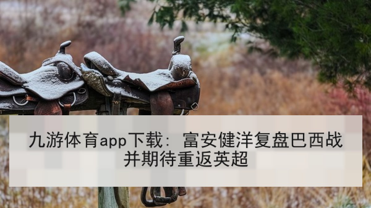 九游体育app下载: 富安健洋复盘巴西战并期待重返英超
